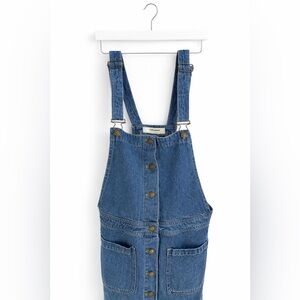 Blue Denim Women's Overall Dress